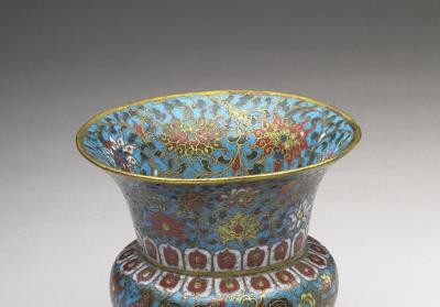 图片[3]-Cloisonne zhu vase with dragon decoration, Early 16th century, Ming dynasty-China Archive